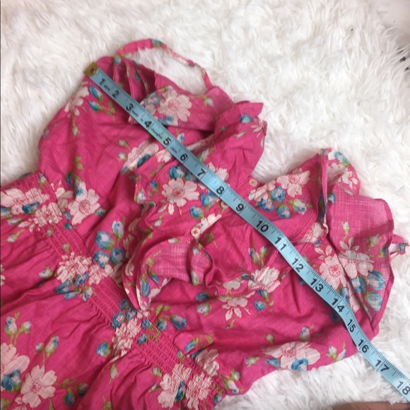 Hollister blouse pink flower - Picture 6 of 7